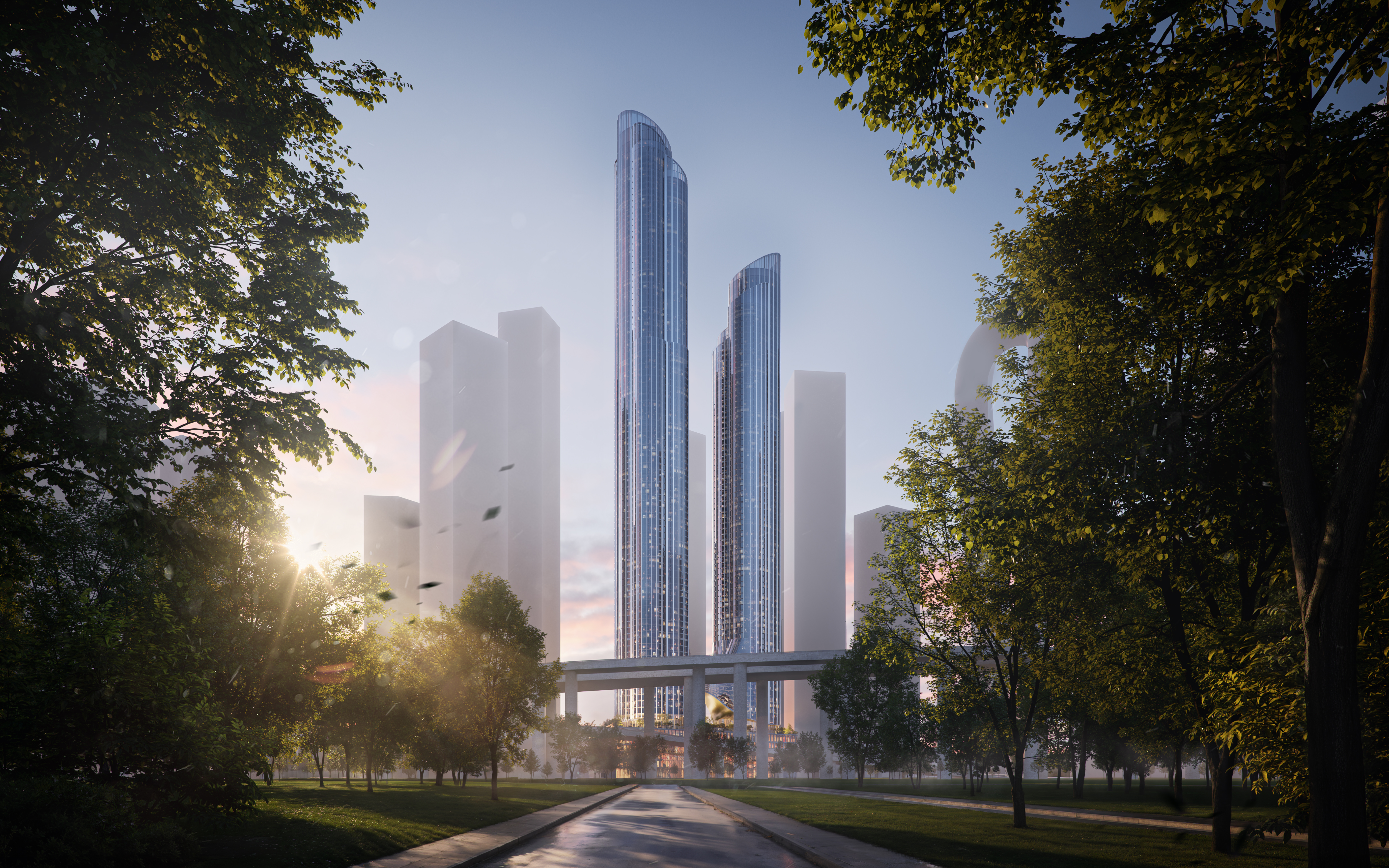 Генплан AURUS Residences / АУРУС Резиденции