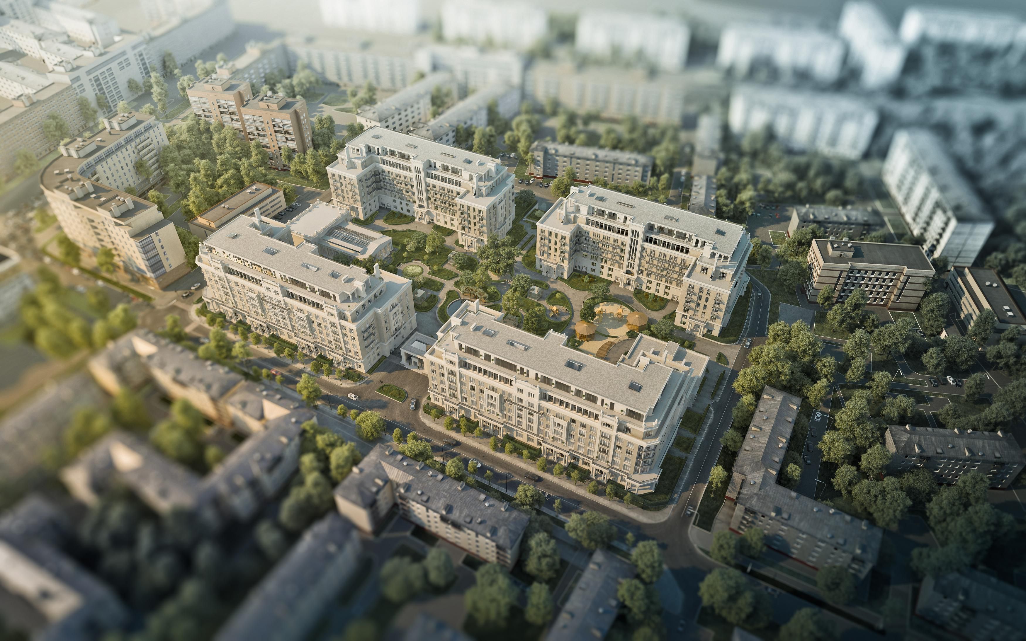 Генплан Knightsbridge Private Park / Найтсбридж Приват Парк
