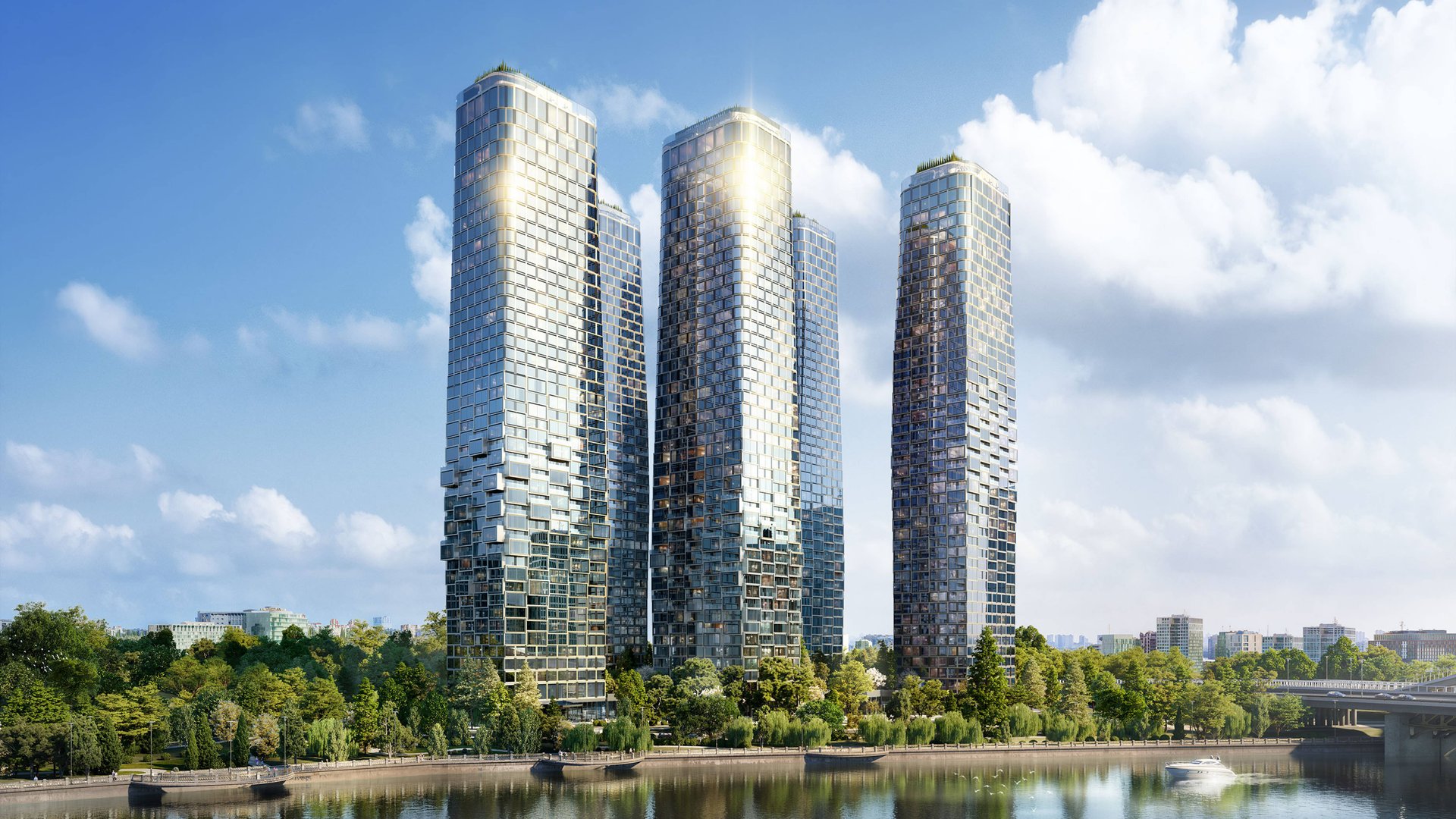 River Park Towers / Ривер Парк Кутузовский — Архитектура