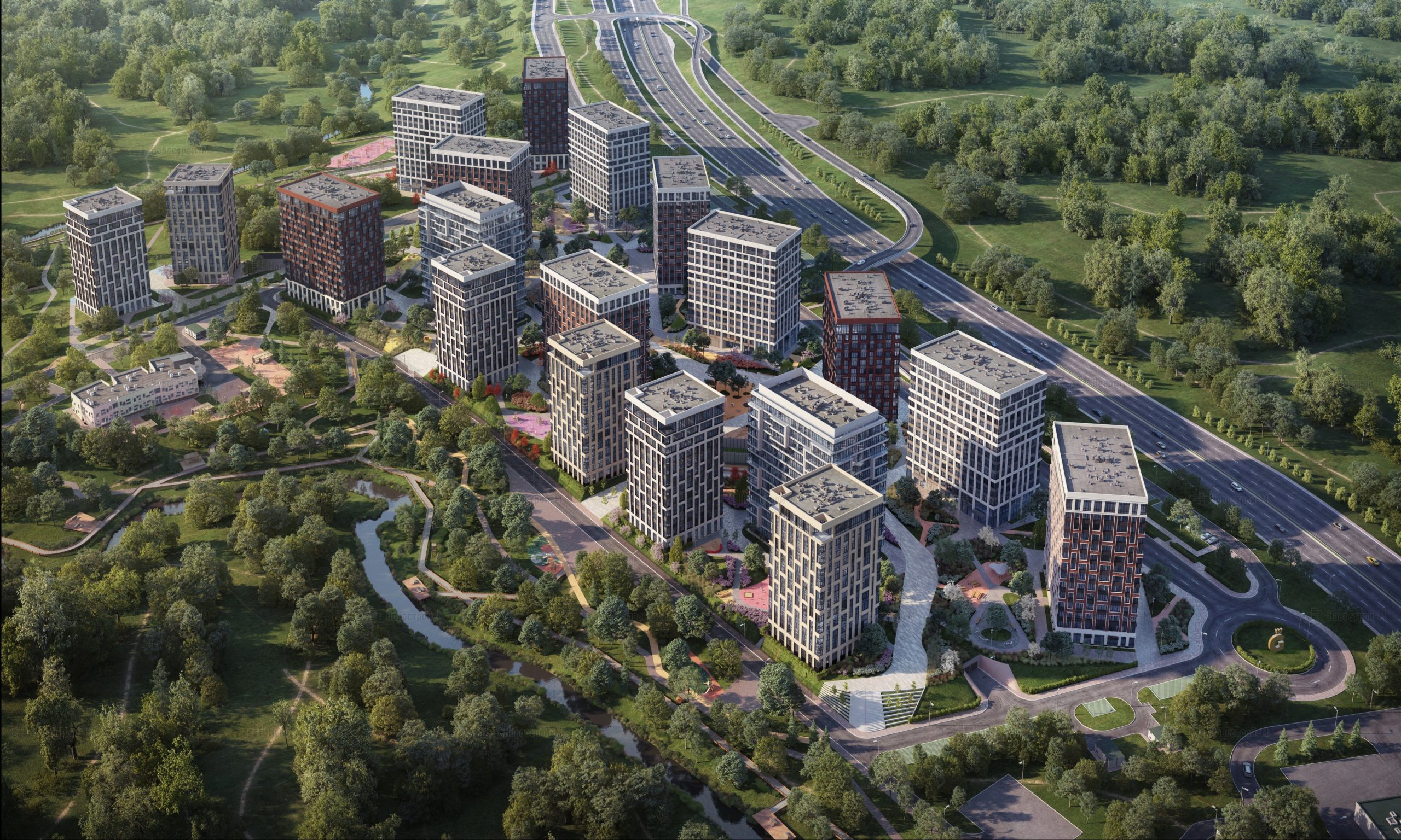 Генплан West Garden / Вест Гарден
