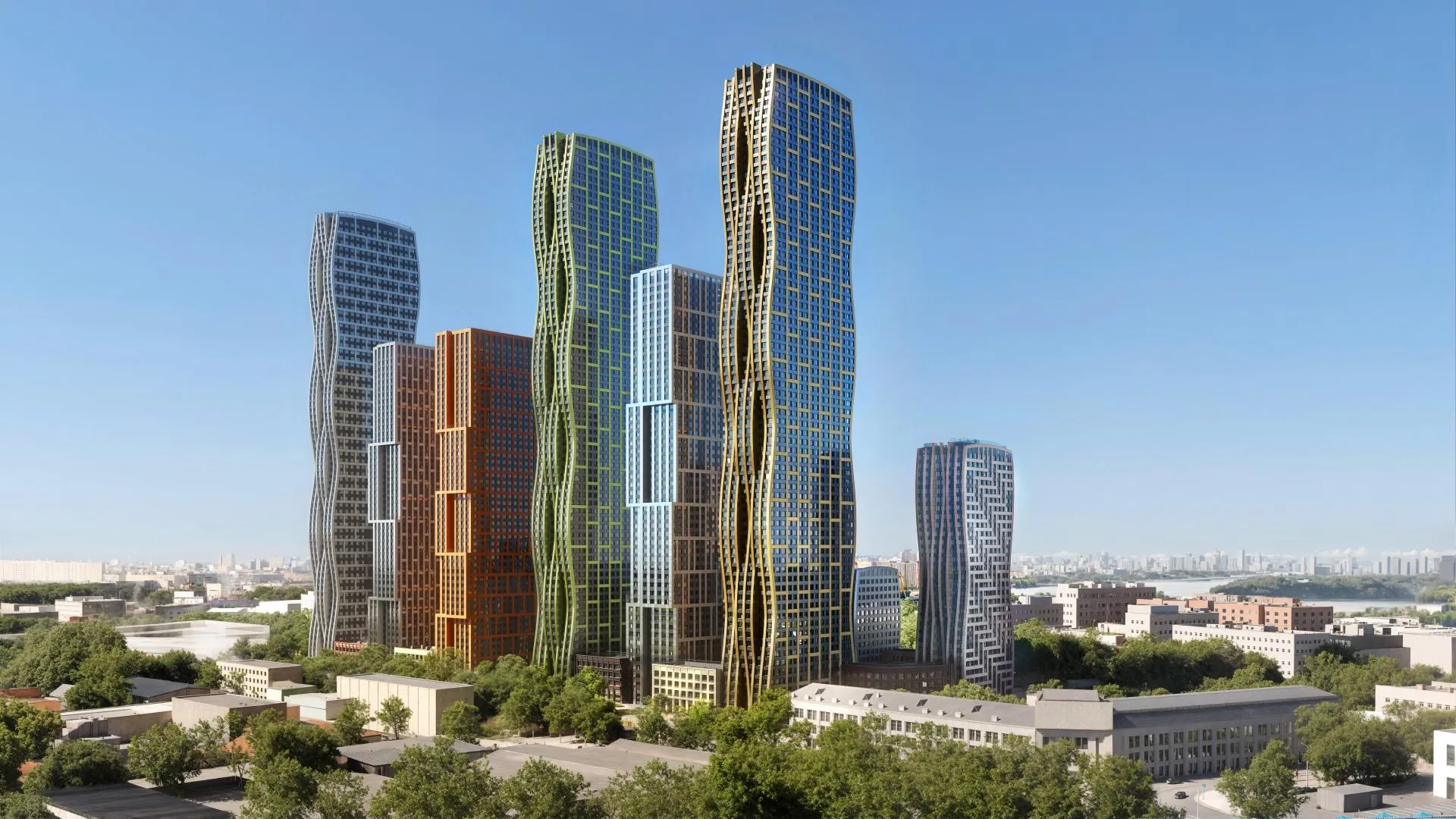 Level Южнопортовая / Прайм Парк — Архитектура